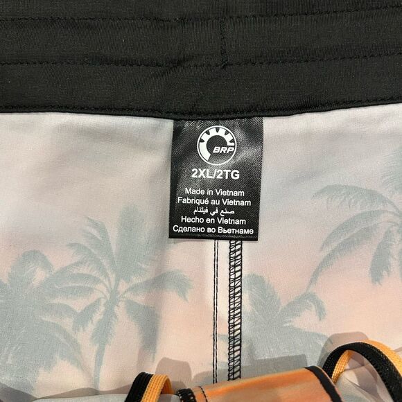 NWT Sea Doo Classic Boardshort Womens 6” Size 2XL Tropical Beach Swim Short - Picture 9 of 11